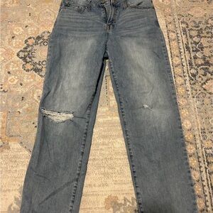 Rewash Light Wash Straight-Leg Women's Jeans